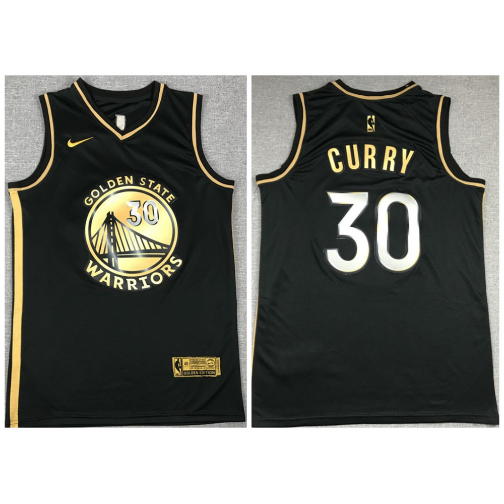 Golden State Warriors Stephen Curry30 Jersey - Black - Must-Have Jersey
