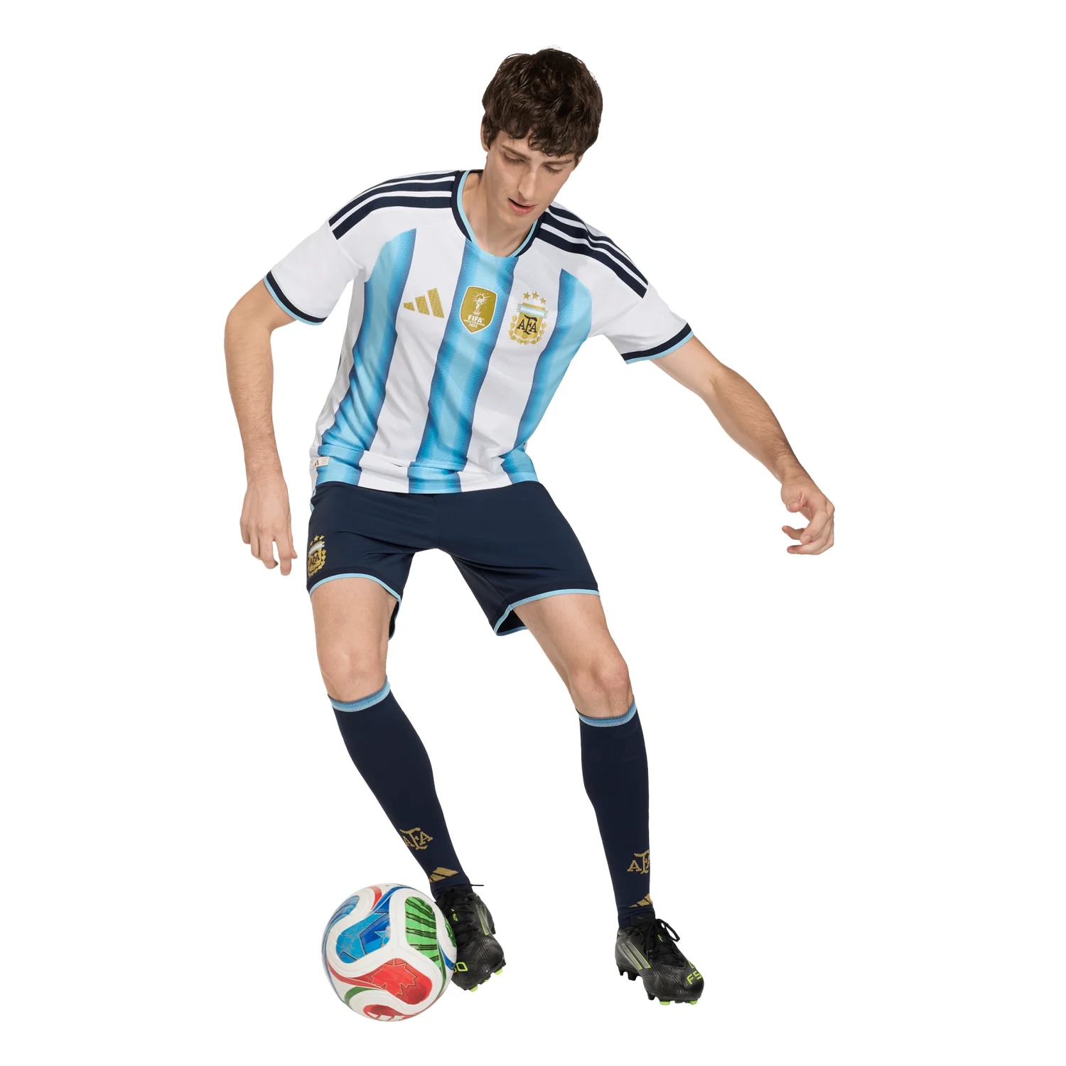 Argentina 2026 Home Jersey Men's | Climacool+ Body Mapping Performance Kit