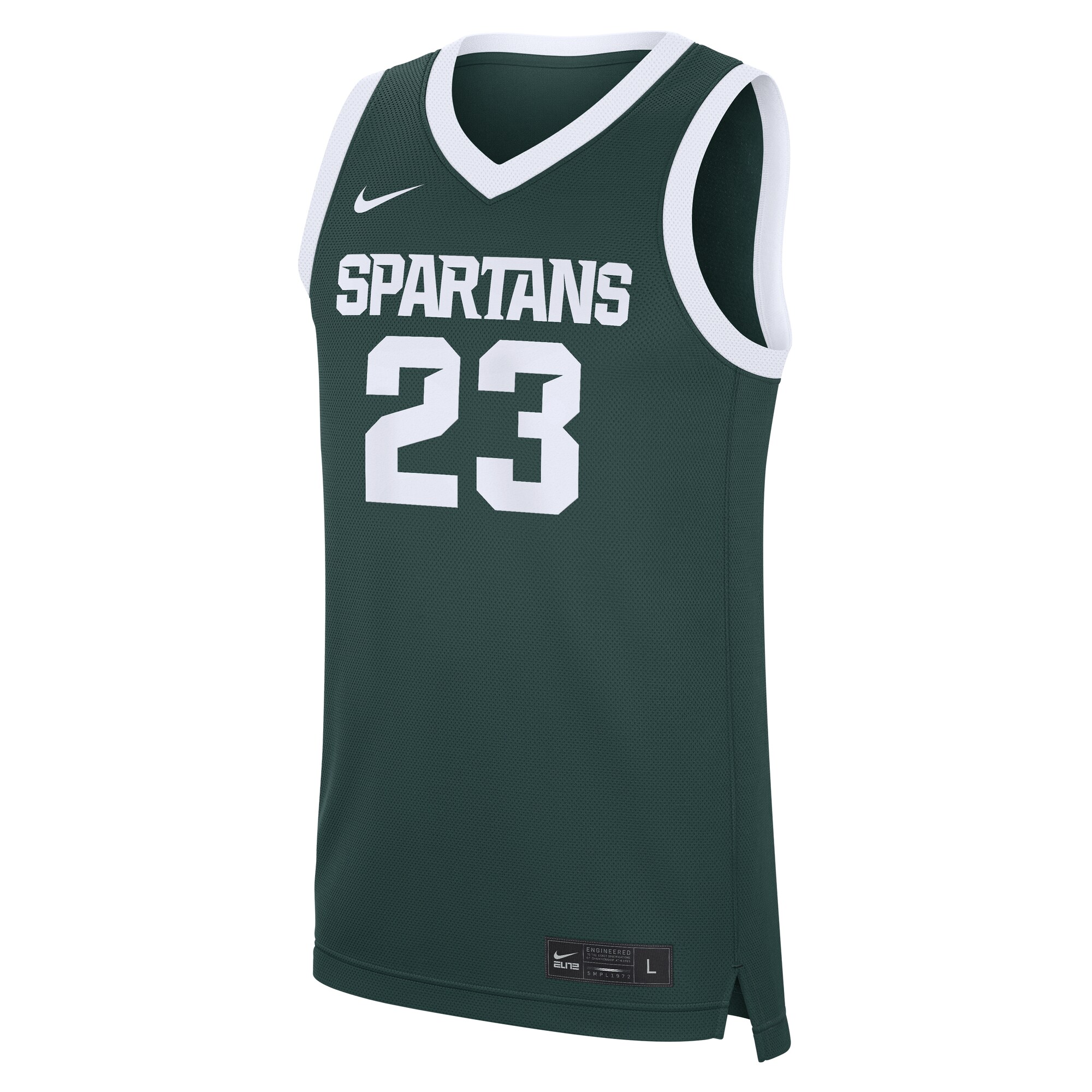 [DDG] Draymond Green Michigan State Spartans Road Replica Basketball Jersey - Green