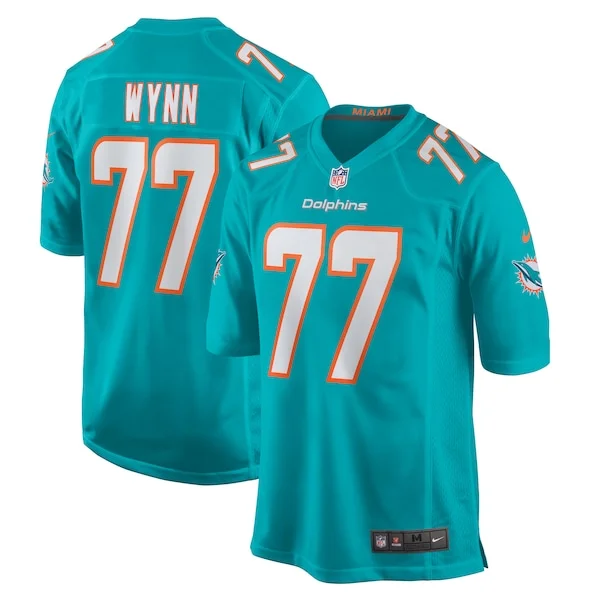 None Game NFL Jersey - Aqua | Authentic Football Apparel | NFL Footbal