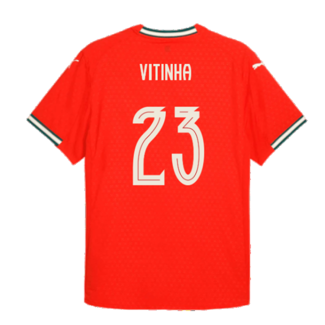 Authentic European Team 2025-2026 Home Short Sleeve Jersey