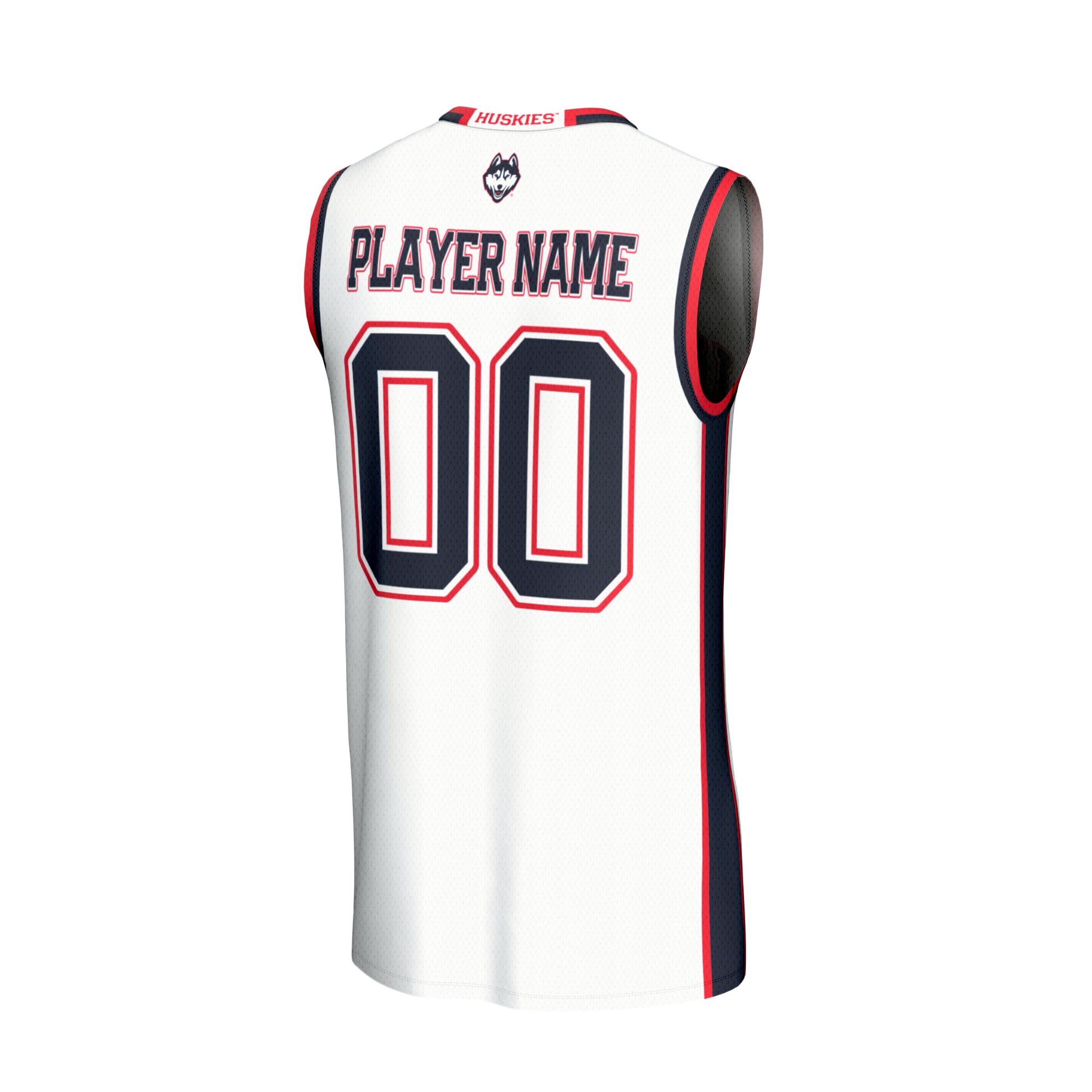 UConn Huskies GameDay Greats Youth Lightweight Collegiate Men's Basketball NIL Pick-A-Player Fashion Jersey - White