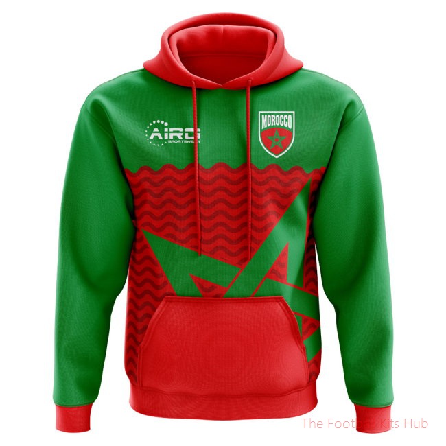 2025-2026 Morocco Home Concept Football Hoody (Kids)