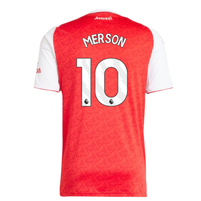 Arsenal 2025-20 Home Football Shirt Merson Signature 10 L M S