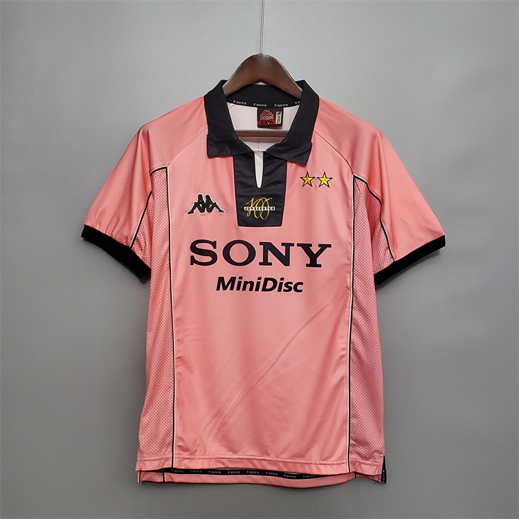 Official Premium Advanced Fabric Juventus 9798 Retro Away Shirt