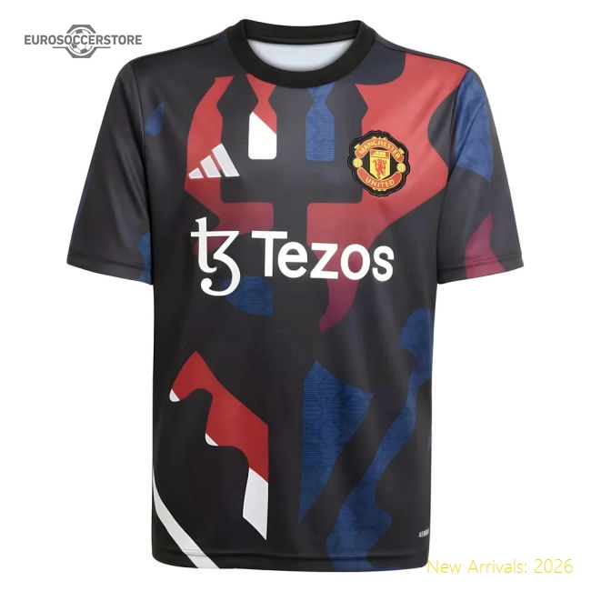 2024-2025 Man Utd Kids Gentle Jersey Climacool Quick-dry