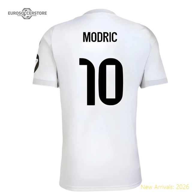 Outstanding 2025-2026 Real Madrid First Jersey (modric 10)
