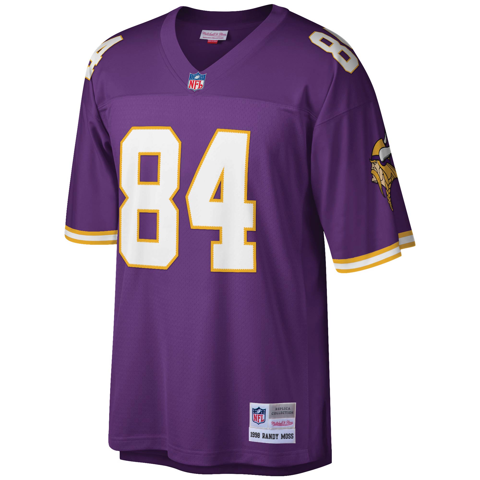 [LK] Randy Moss Minnesota Vikings Legacy Replica Jersey - Purple