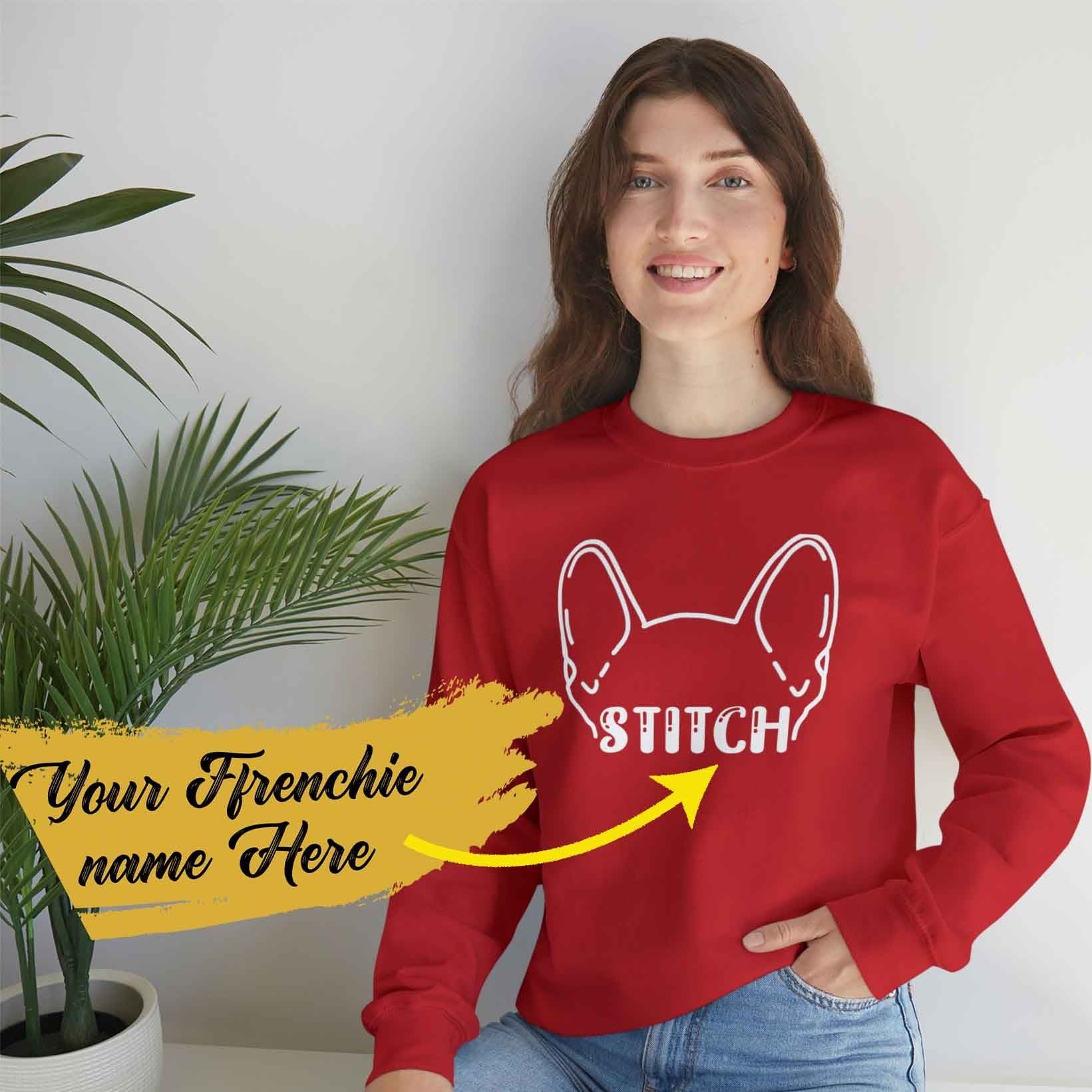 French Bulldog My Frenchie Personalized Unisex Sweatshirt Durable Dog Item