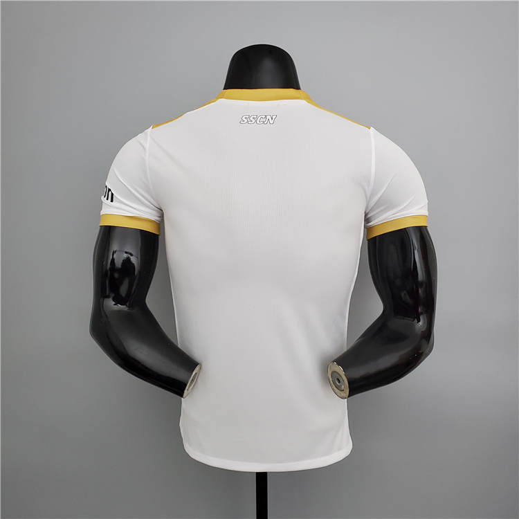 Napoli 21-22 Third White Soccer Jersey Football Shirt Player Version