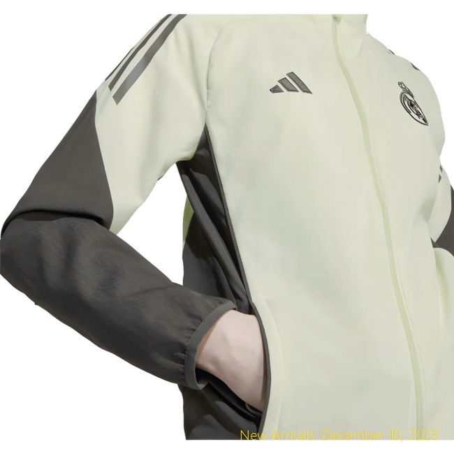 Official Real Madrid 2025-2026 Jacket - Football Fashion