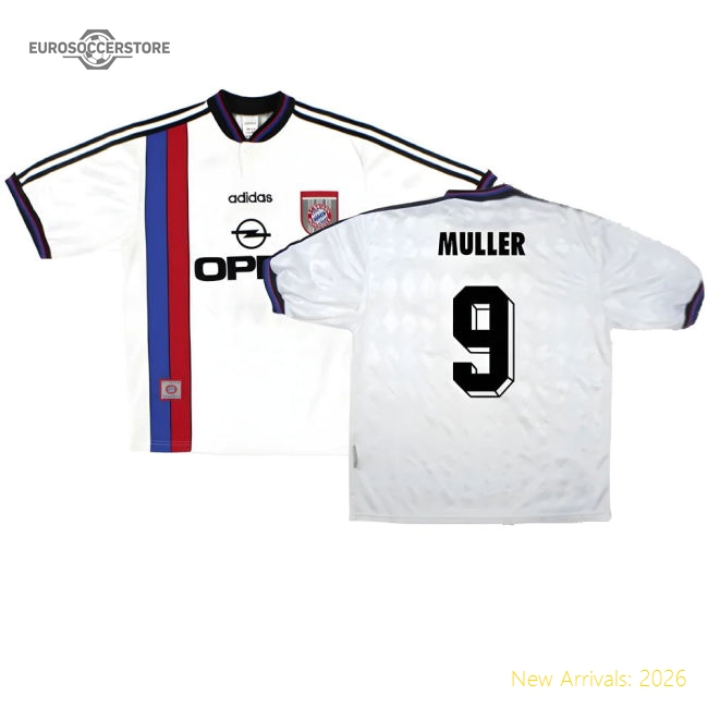 Bayern Munich 1996-98 Alternate Jersey ((very Good) S) (muller 9)