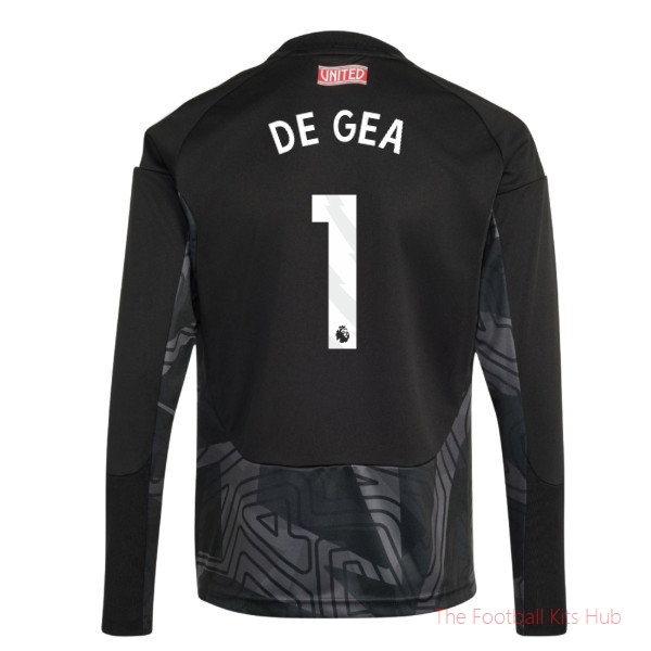 Man Utd Home 2026-2027 Goalkeeper Shirt (Kids) (De Gea 1)
