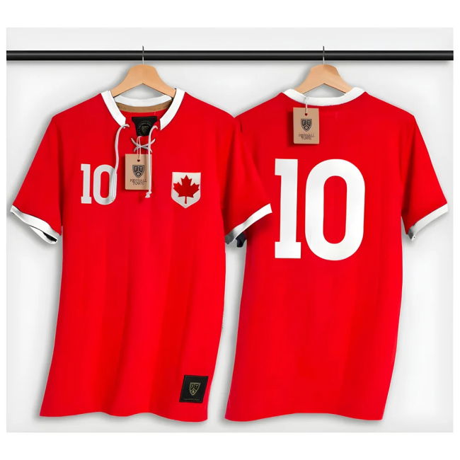 Elite Canada Retro Shirt With Laces The Red Leaf Championship