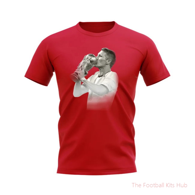 Bastian Schweinsteiger Germany Legend T-Shirt (Red)