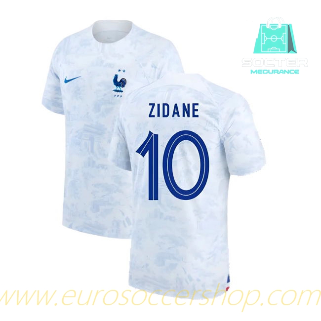 2022-2023 France Away Shirt (ZIDANE 10)