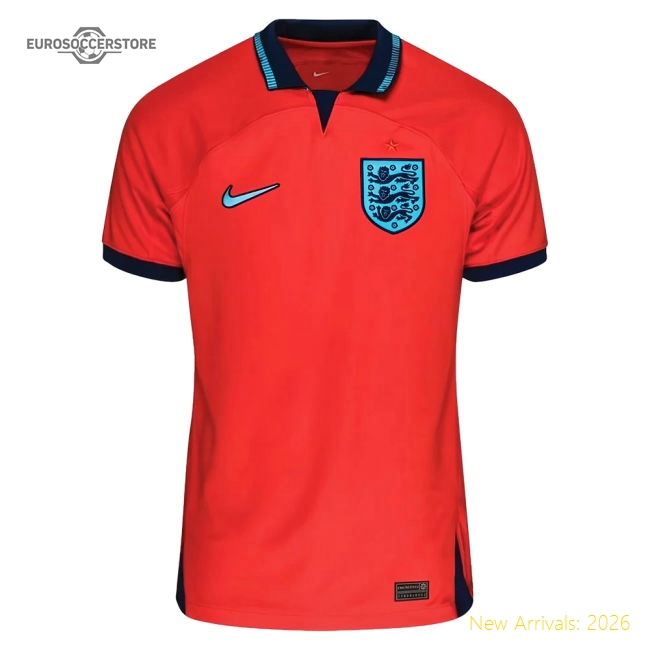 England Away Kit 2022-2023 Supporter Wear Jersey Game Ready