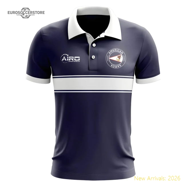 American Samoa Concept Stripe Polo Game Day Jersey For Match Days