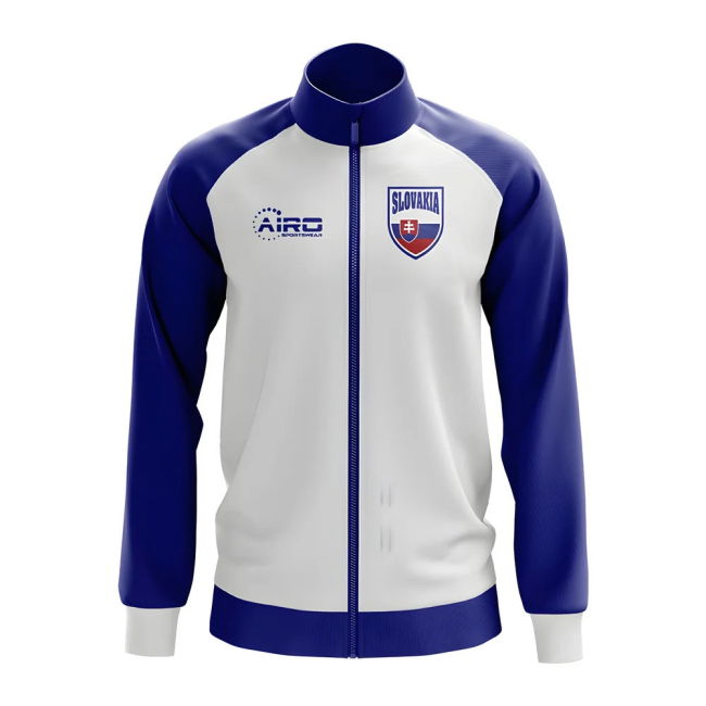 Soccer Slovakia Concept Football Track Jacket (White) Quality