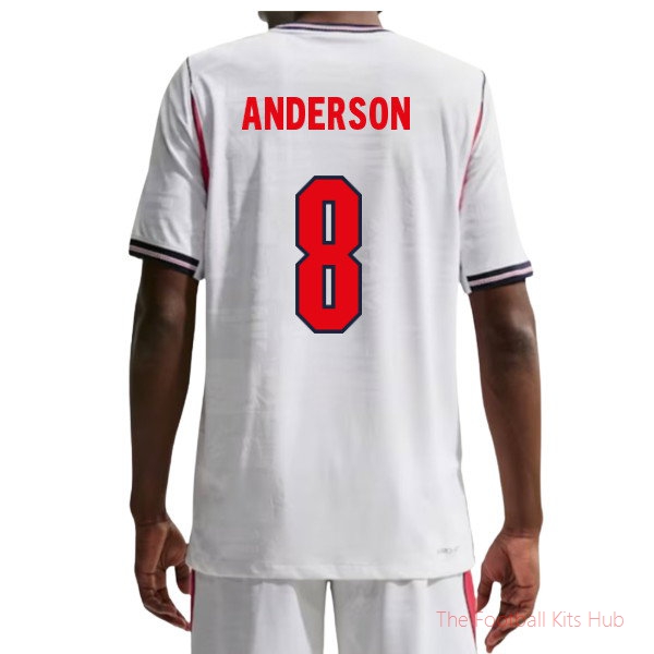 Elite England Aero-Fit 2026-2027 Home Shirt (Anderson 8)