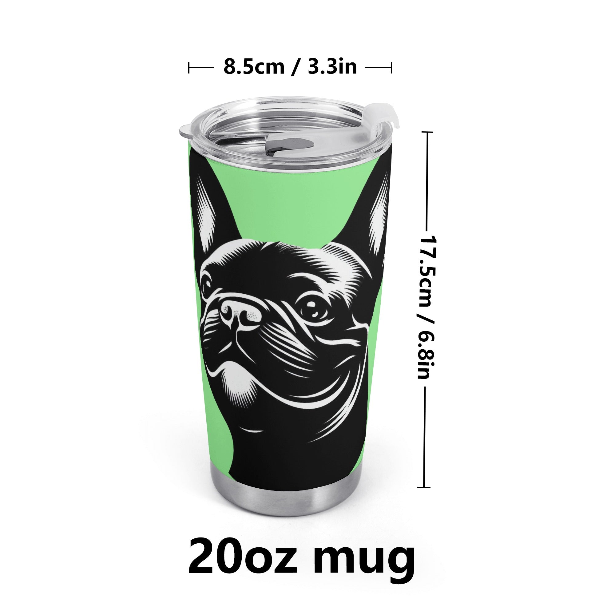 Fashion-Forward Street-Ready Nova - Tumbler for Dog Owners Durable