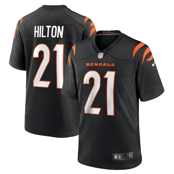 None Mike Hilton Game Jersey - Black | NFL Player Jersey | NFL Footbal