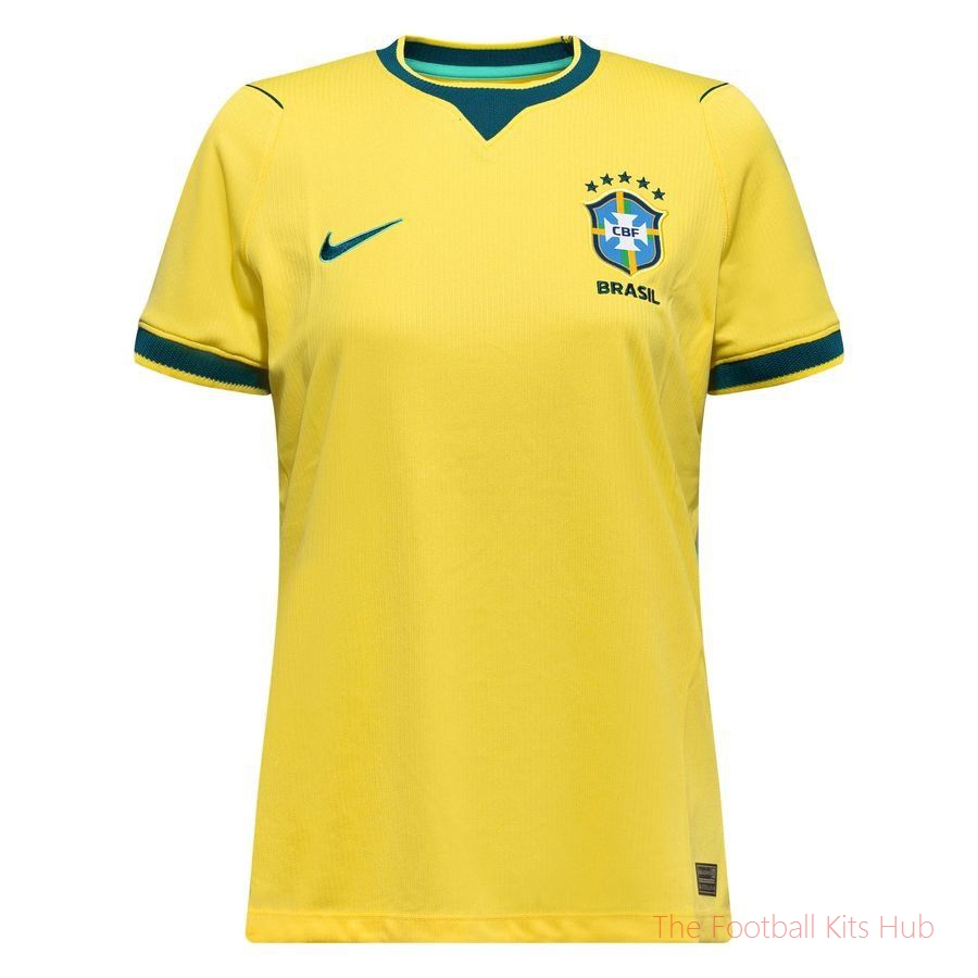 [SJH] Brazil Home Shirt World Cup 2026 Women (Your Name)