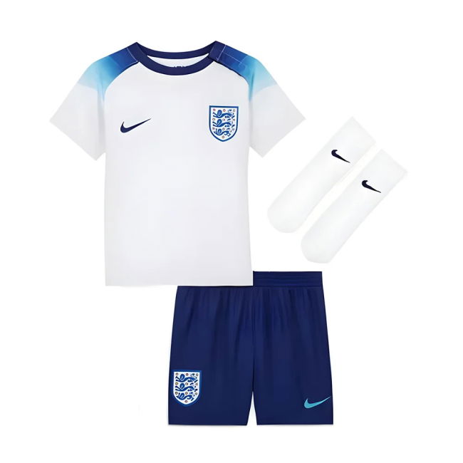 Beckham 7 Authentic Replica England Home Fan Shirt for Kids