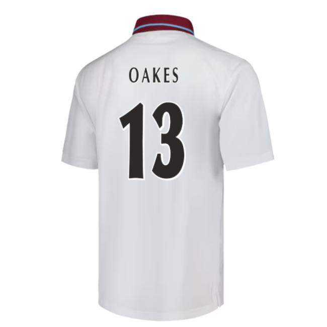 High-Quality Aston Villa 2000 Away Old School Jersey Oakes 13