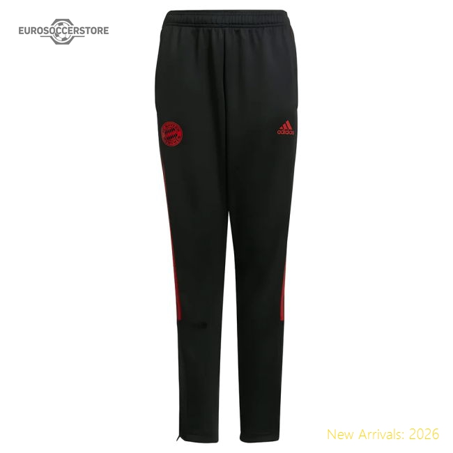 Authentic Fan-Favorite 2021-2022 Bayern Munich Sweat Pants (Black)