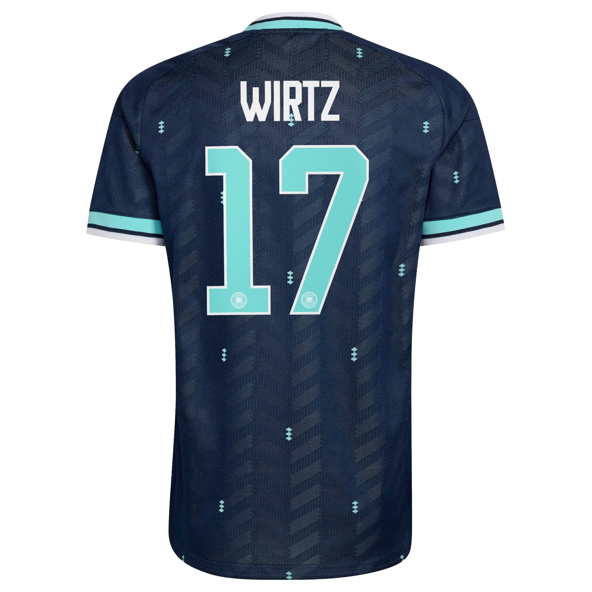 [SJH] Florian Wirtz Germany National Team 2026 Away On-Field Authentic Jersey - Navy