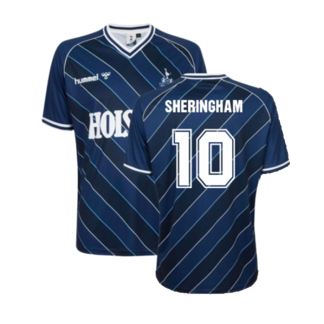 Tottenham 1986 Retro Away Top (SHERINGHAM 10)