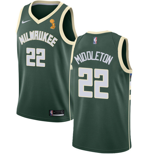 MIL Green Nike M. Bucks #22 NBA Jersey Premium Quality Premium Quality