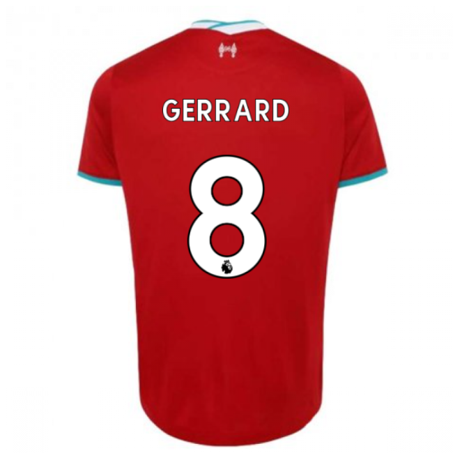 Liverpool 2020-20 Home Football Kit GERRARD 8 L M S Kids