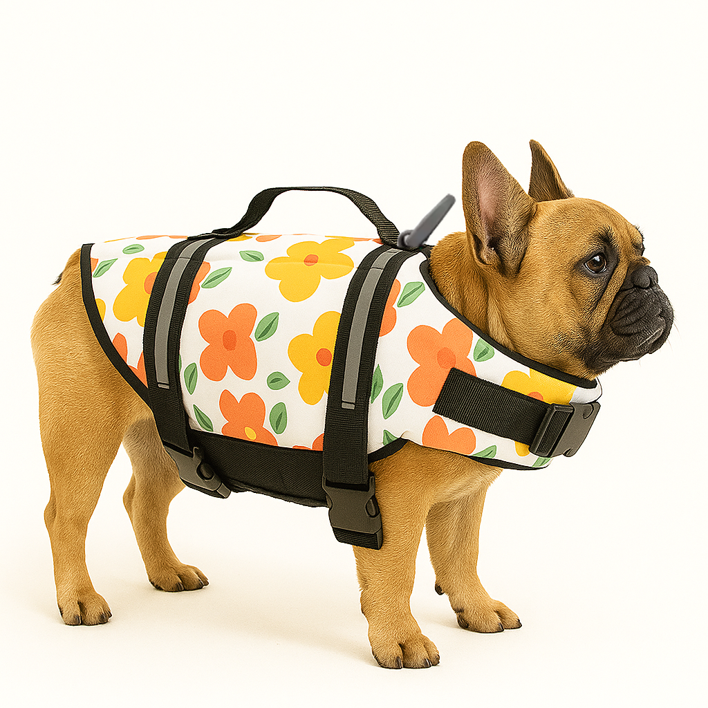 Life Vest – High Buoyancy Swim Jacket With Reflective Strips Pet Gear