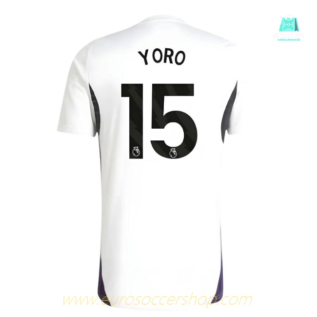 2025-2026 Man Utd Training Jersey (White) (Yoro 15)