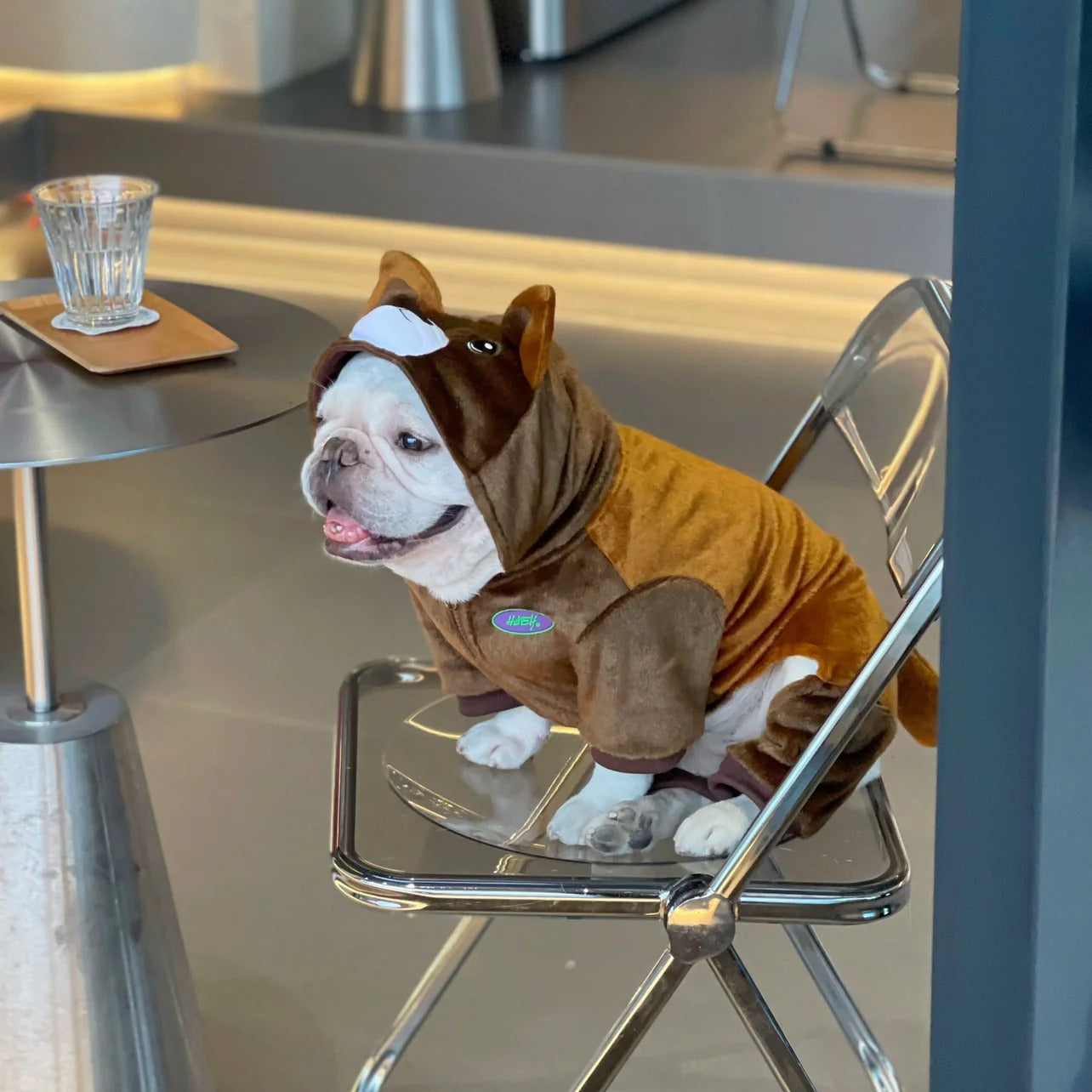 Costume Jumpsuit – Halloween Plush Onesie Soft Dog Costume Dog Supplies