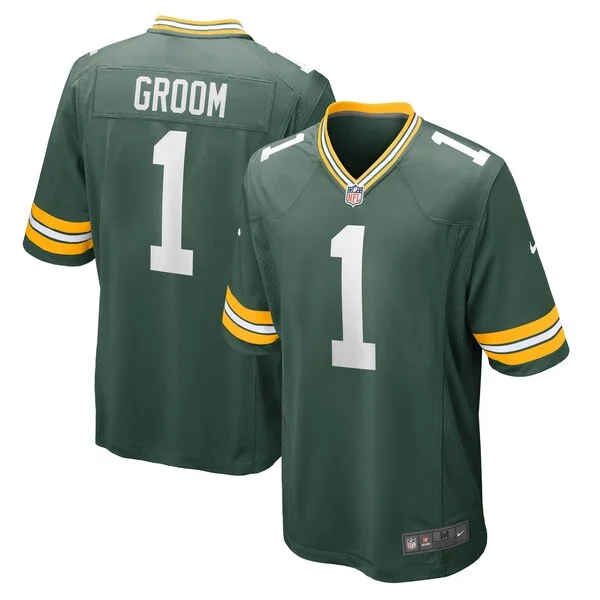 Performance Green Bay Packers Game Jersey - Premium Green NFL Fan J...