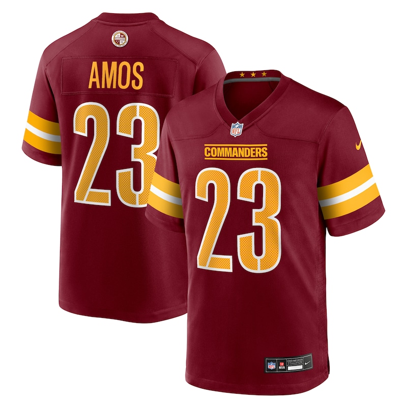 None Trey Amos Washington Commanders Timeless Replica Jersey