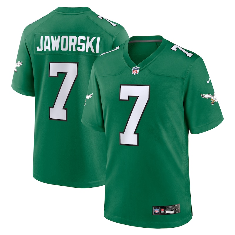 None Ron Jaworski PHI Eagles Dynamic Premium-Quality Jersey for NFL Fa