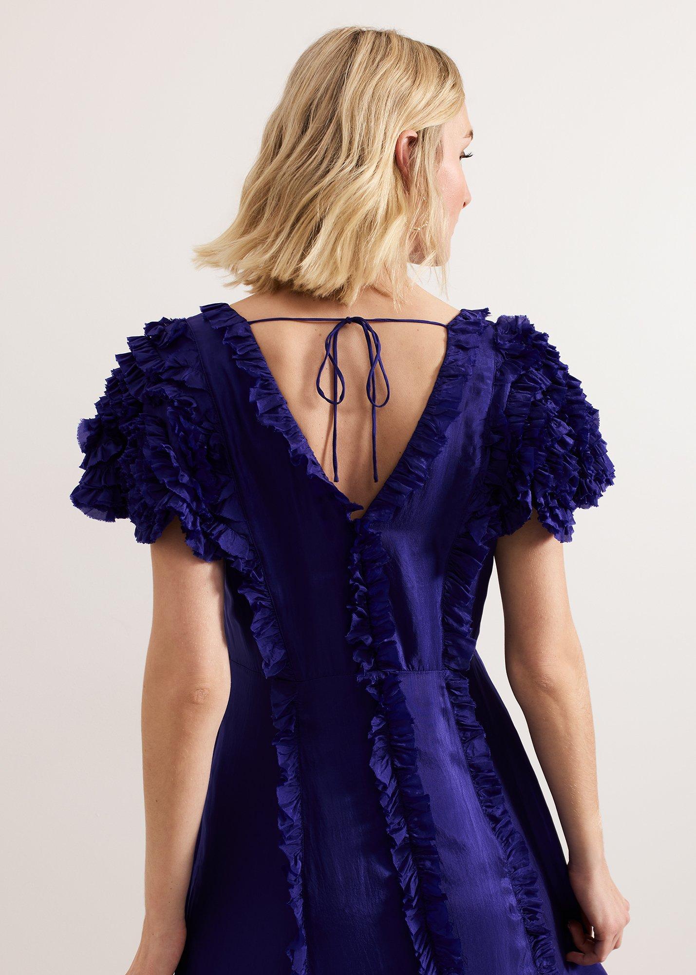 Mary Kate Ruffle Maxi Dress