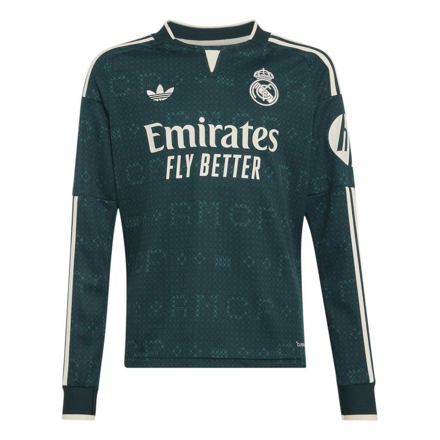 Real Madrid Away Shirt 2026/27 Kids Long Sleeves