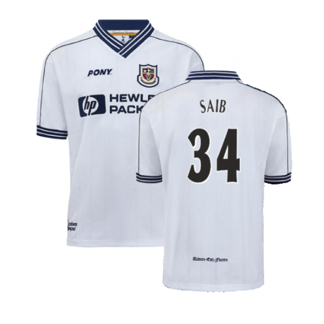 Tottenham 1997-19 Home Shirt Saib #34 M S