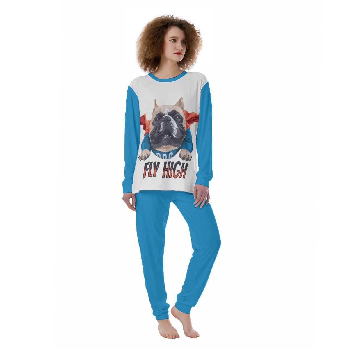 Stylish Everyday Libby - All-over Print Women's Pajamas for Dog Owners