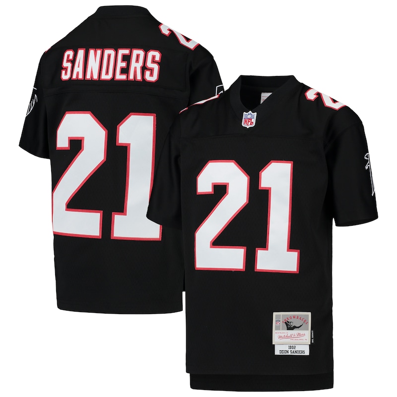 None Deion Sanders Atlanta Falcons Budget-Friendly Authentic Jersey