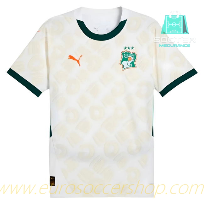 2024-25 Collection Ivory Coast Away Kit Fan Edition