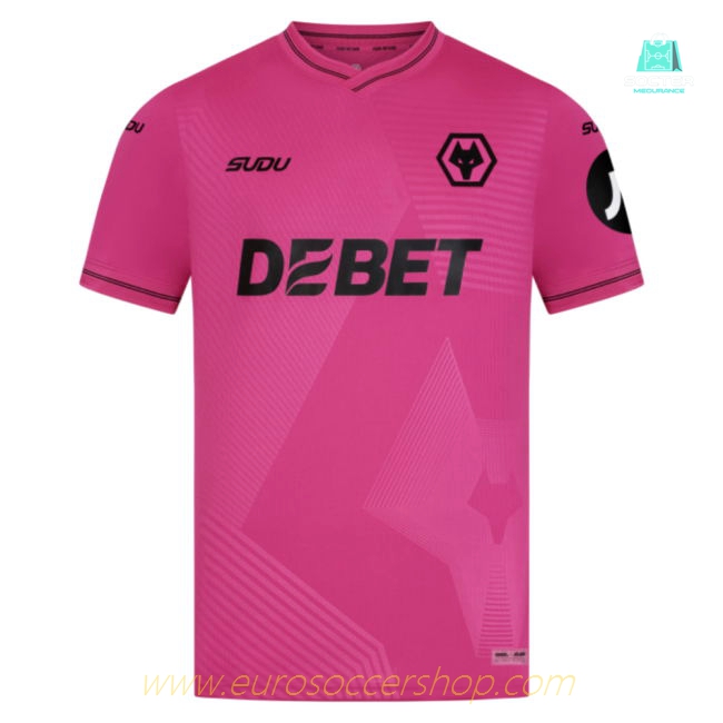 2025-2026 Wolves Goalkeeper Away Shirt (Pink) (Your Name)