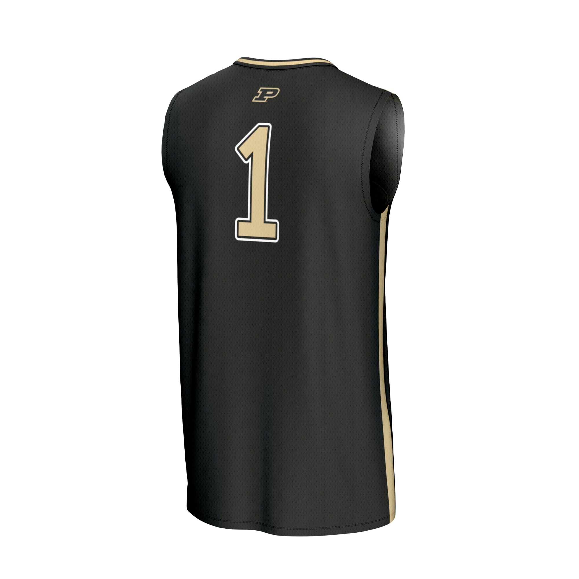 #1 Purdue Boilermakers GameDay Greats Youth Lightweight Collegiate Basketball Fashion Jersey - Black