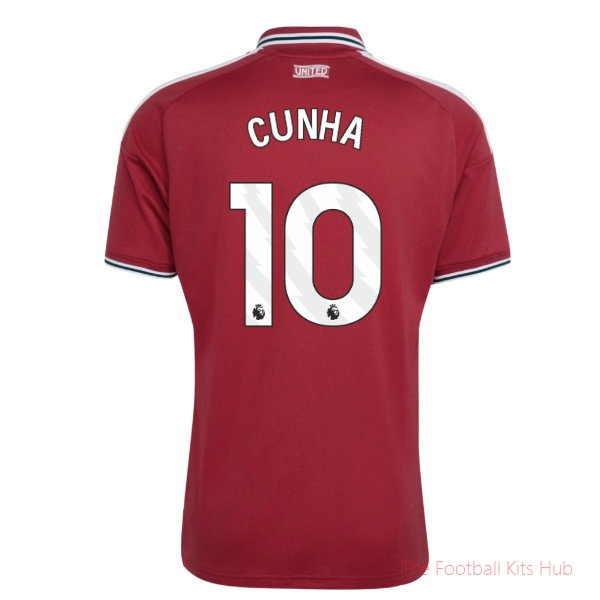 Breathable Replica Man Utd 2026-2027 Home Shirt (Cunha 10)