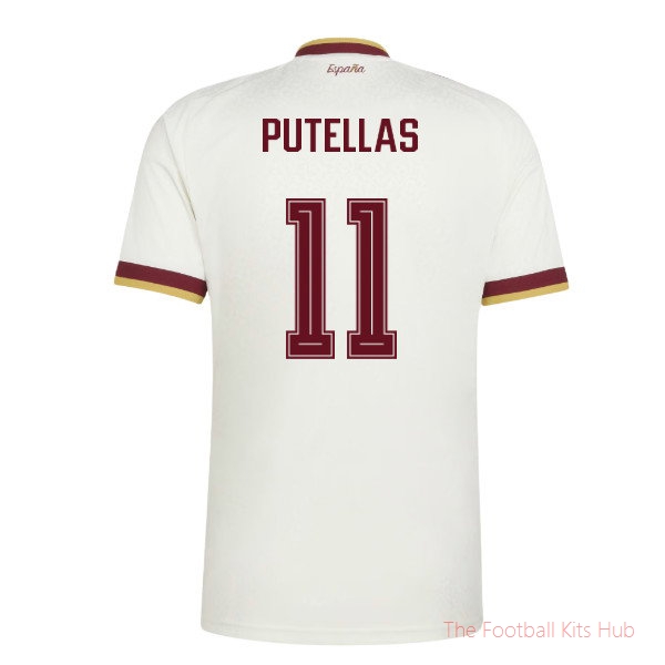 2026-2027 Spain Away Shirt (Putellas 11)